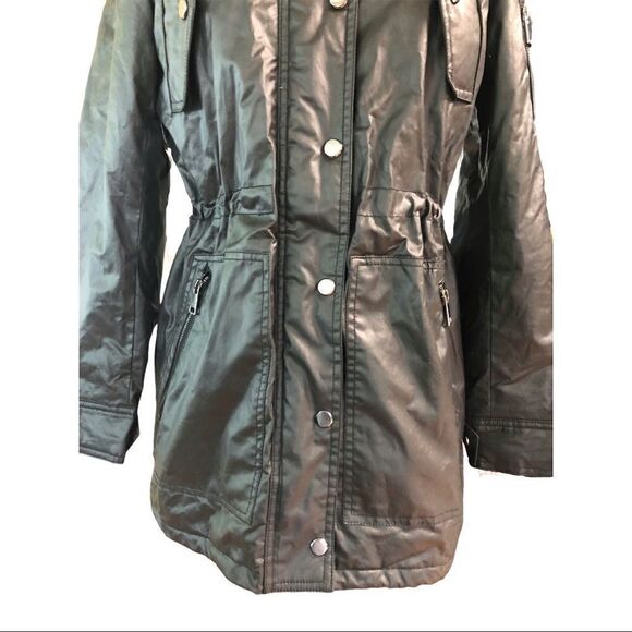 victoria’s Secret Waxed Cotton Parka Size M - Picture 4 of 16